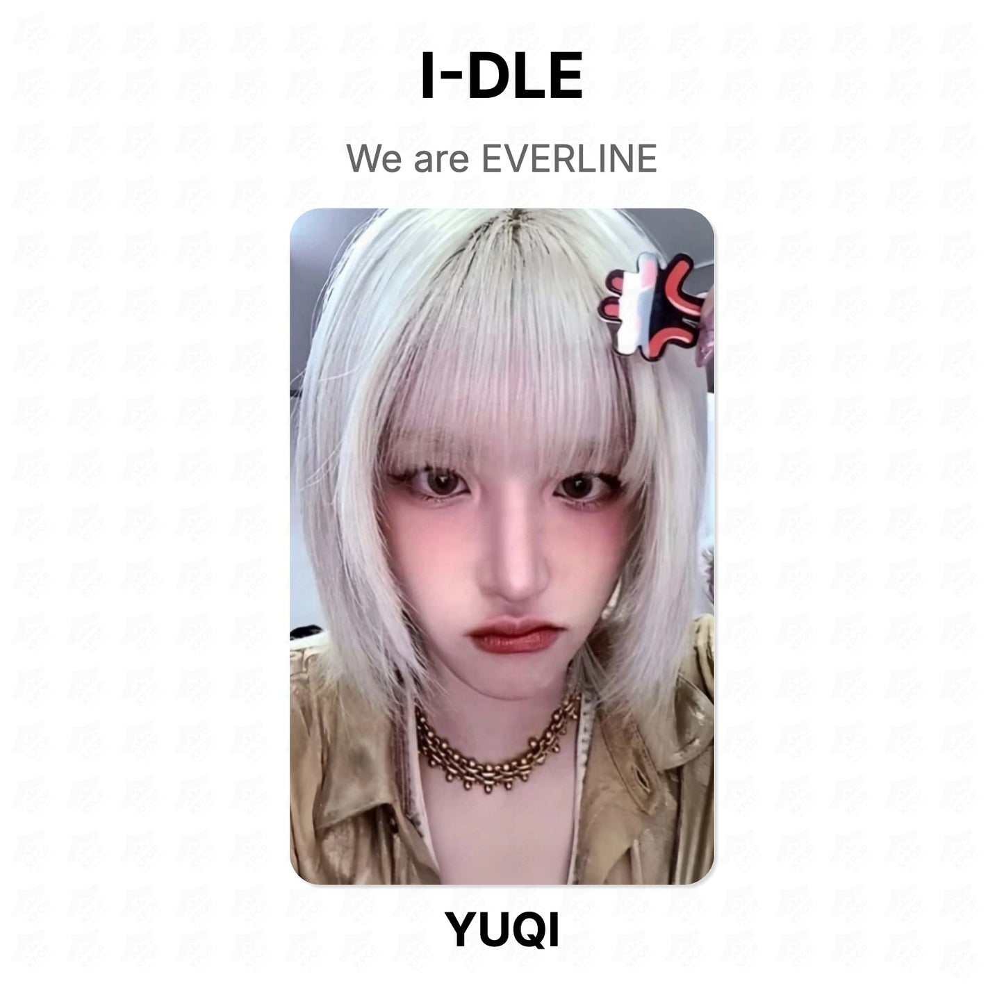 I-DLE We are EVERLINE Official Photocard