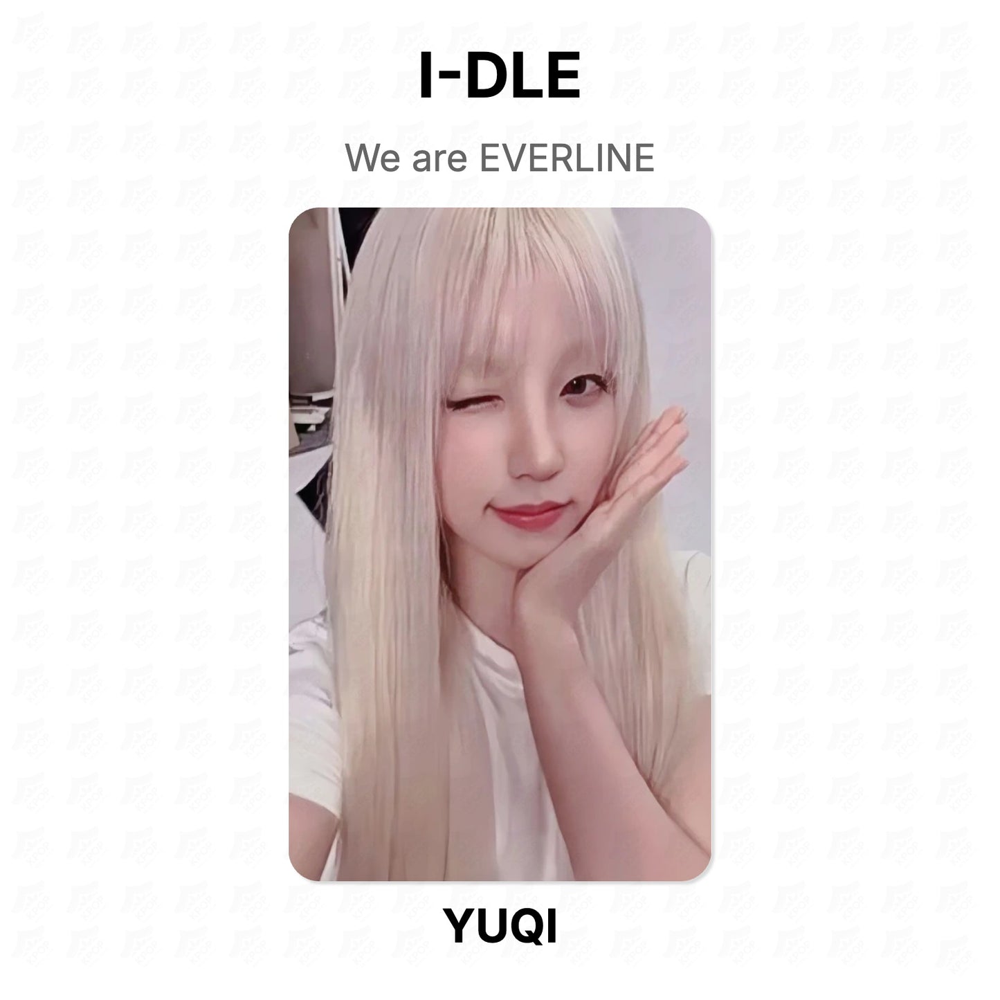 I-DLE We are EVERLINE Official Photocard