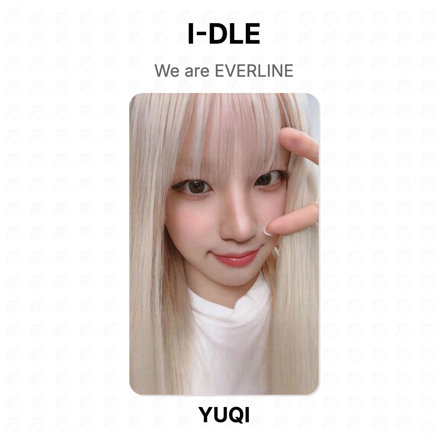 I-DLE We are EVERLINE Official Photocard