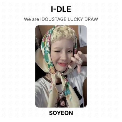 I-DLE We are IDOUSTAGE LUCKY DRAW Official Photocard
