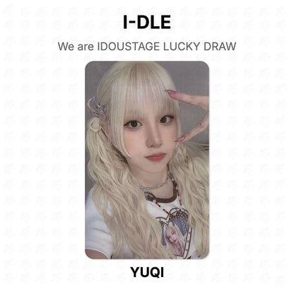 I-DLE We are IDOUSTAGE LUCKY DRAW Official Photocard