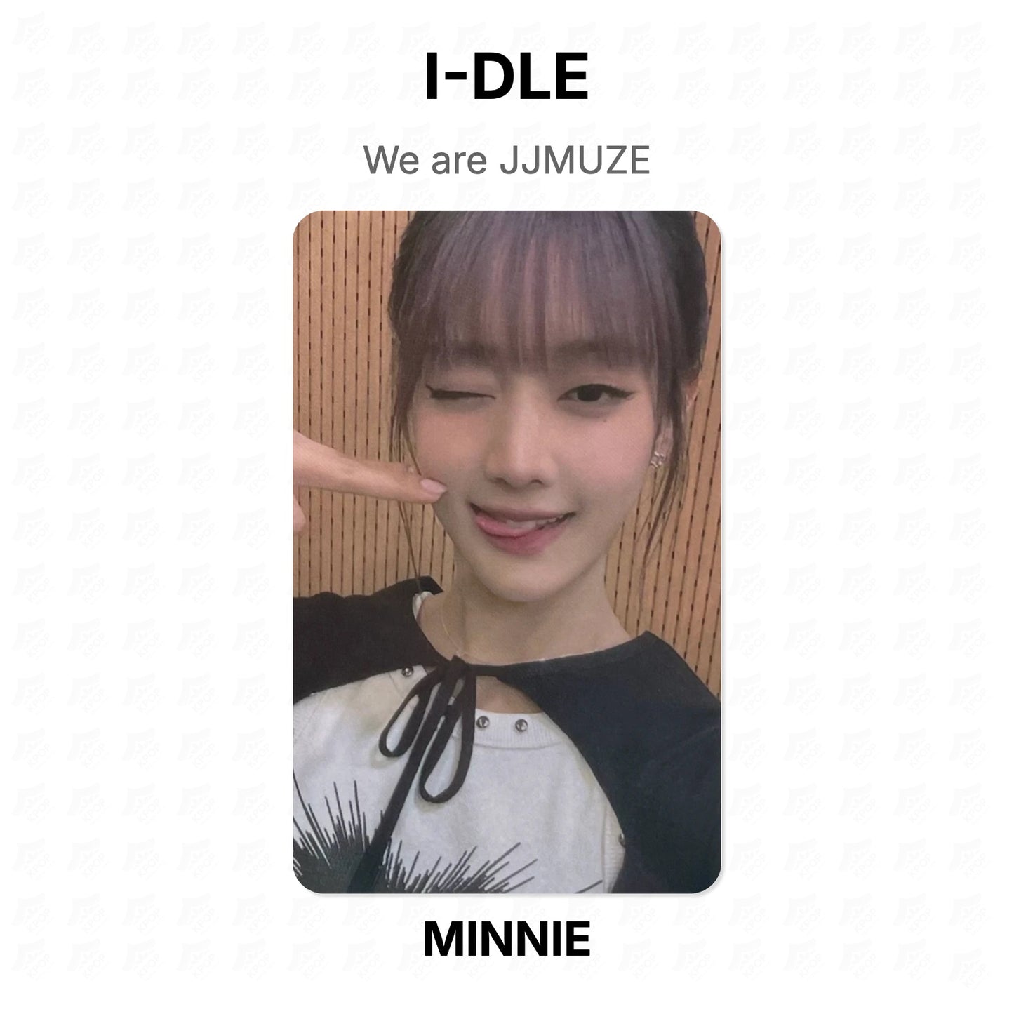 I-DLE We are JJMUZE Official Photocard