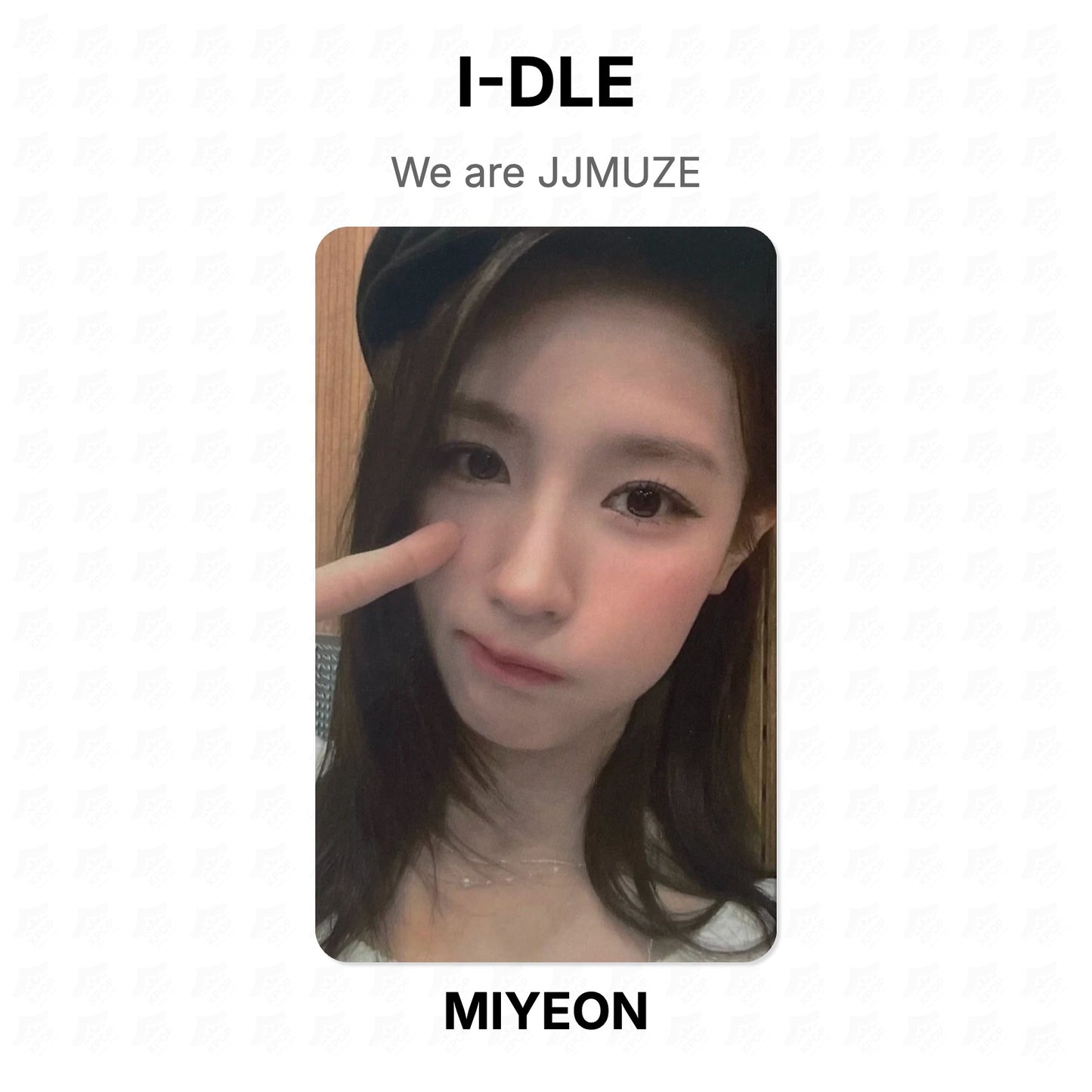 I-DLE We are JJMUZE Official Photocard