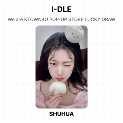 I-DLE We are KTOWN4U POP-UP STORE LUCKY DRAW Official Photocard