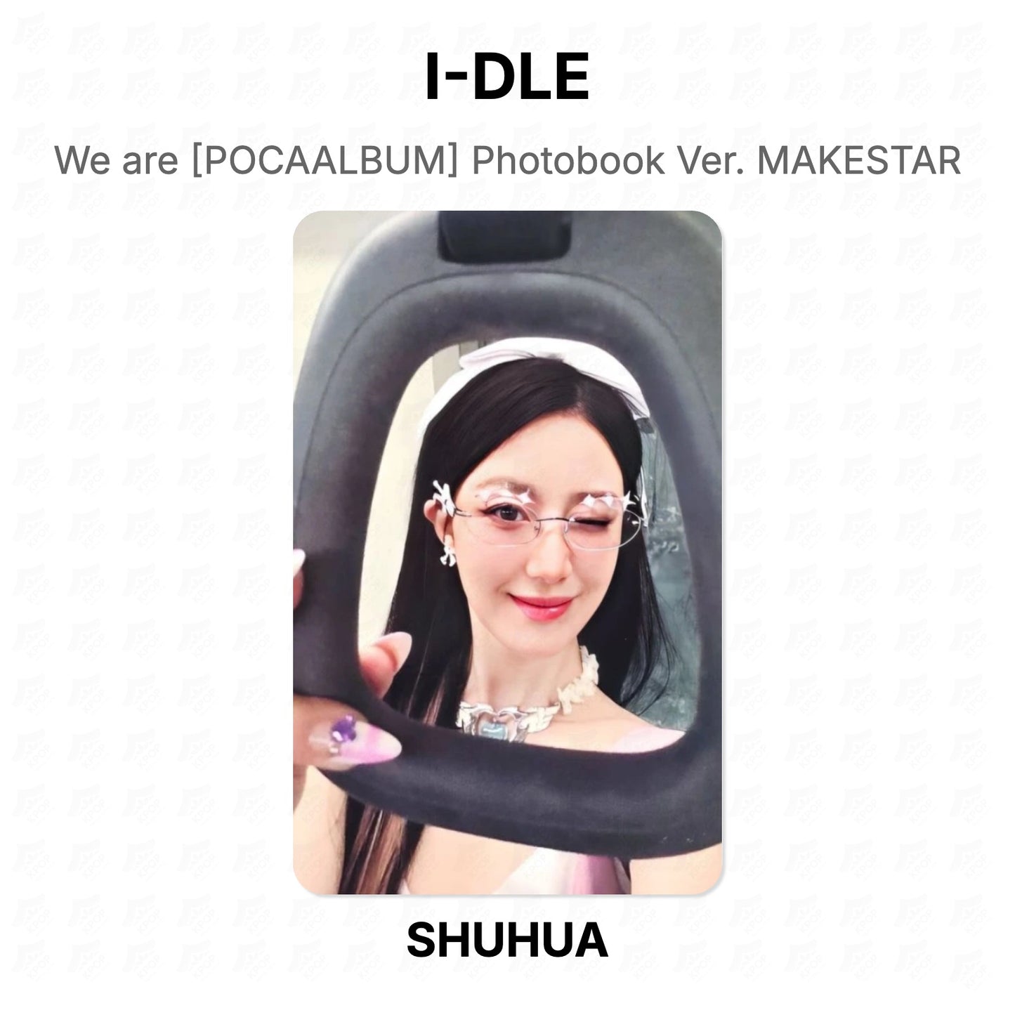 I-DLE We are [POCAALBUM] Photobook Ver. MAKESTAR Official Photocard