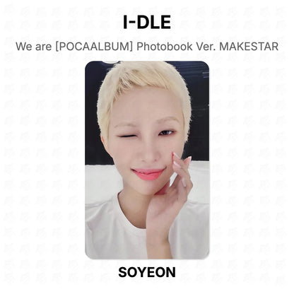 I-DLE We are [POCAALBUM] Photobook Ver. MAKESTAR Official Photocard