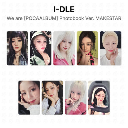 I-DLE We are [POCAALBUM] Photobook Ver. MAKESTAR Official Photocard