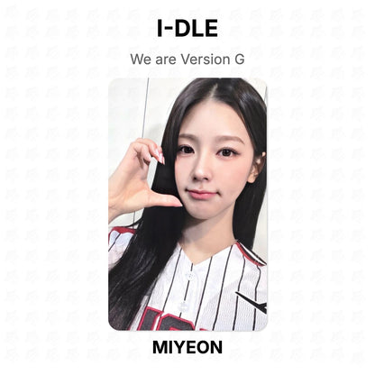 I-DLE We are Version G Official Photocard