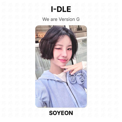 I-DLE We are Version G Official Photocard