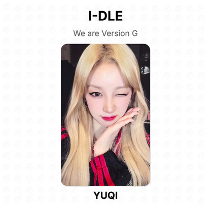 I-DLE We are Version G Official Photocard