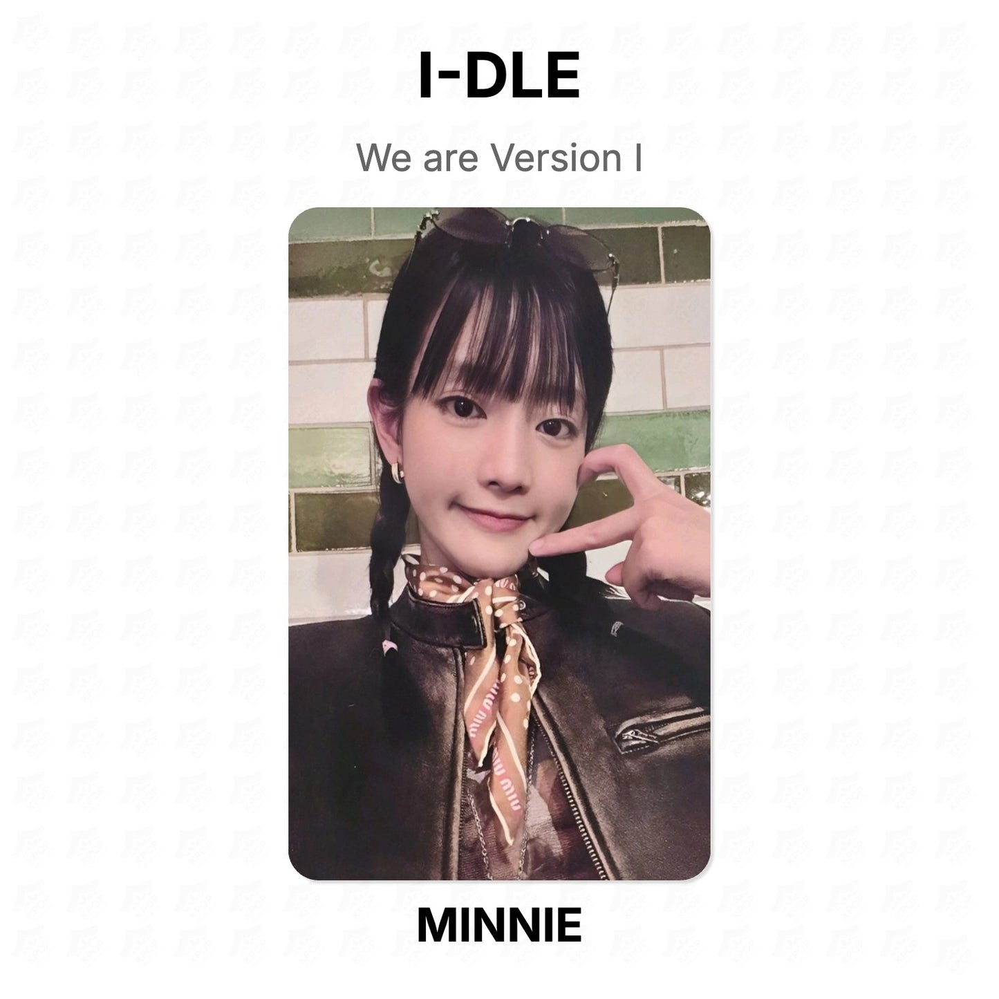 I-DLE We are Version I Official Photocard