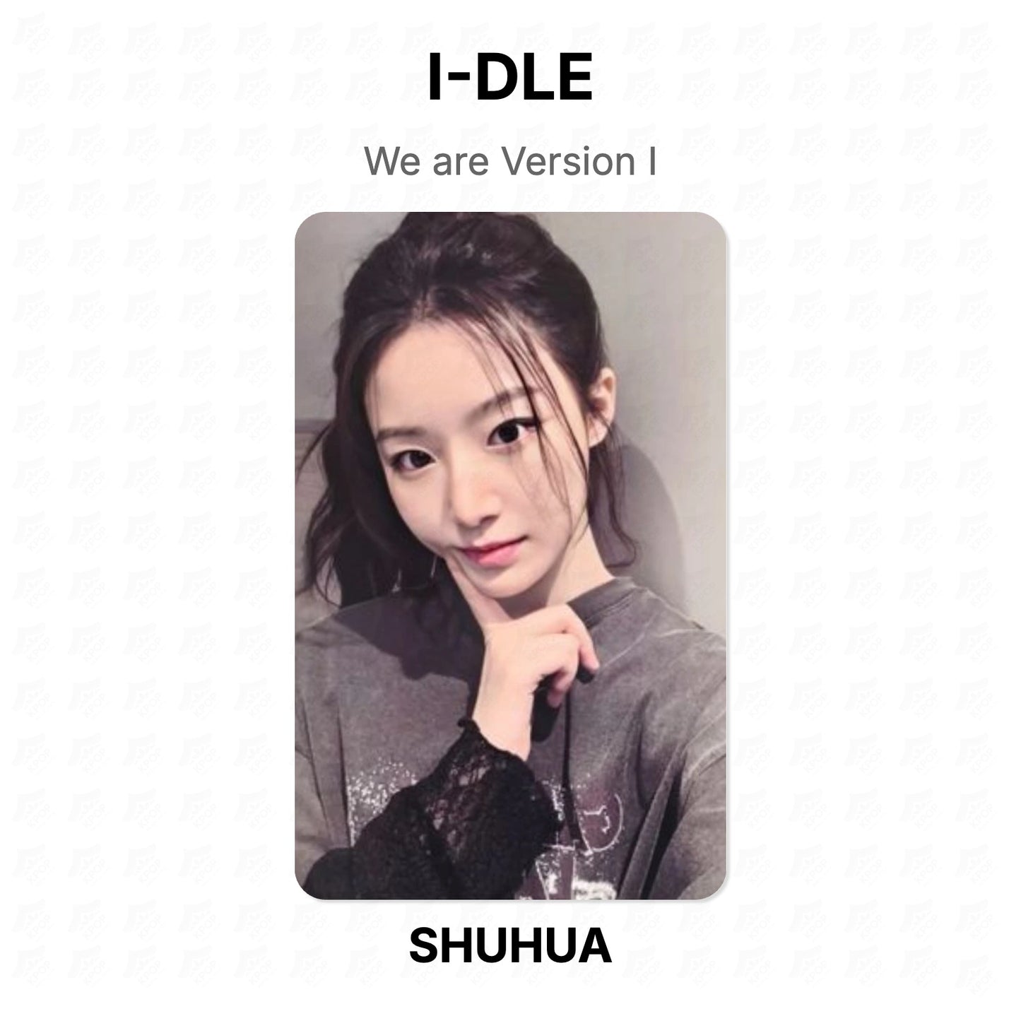I-DLE We are Version I Official Photocard