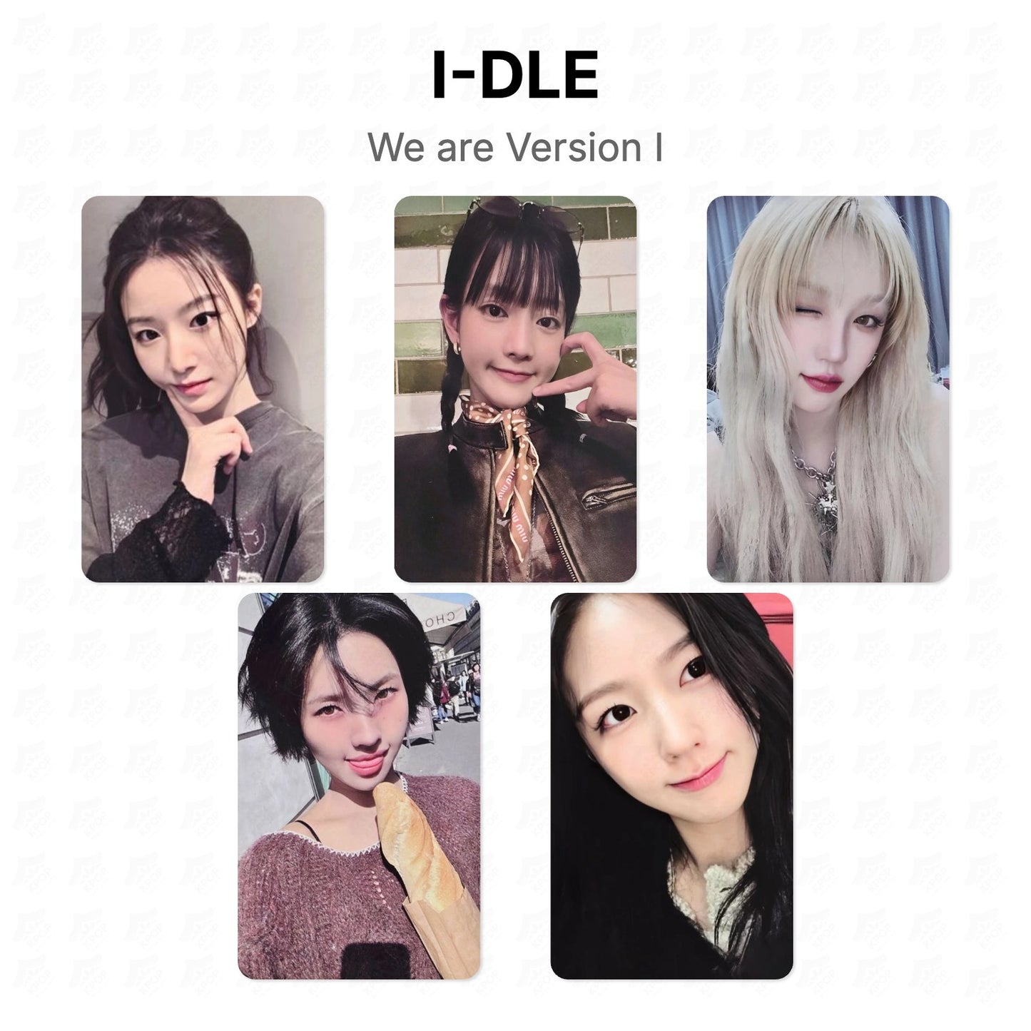 I-DLE We are Version I Official Photocard