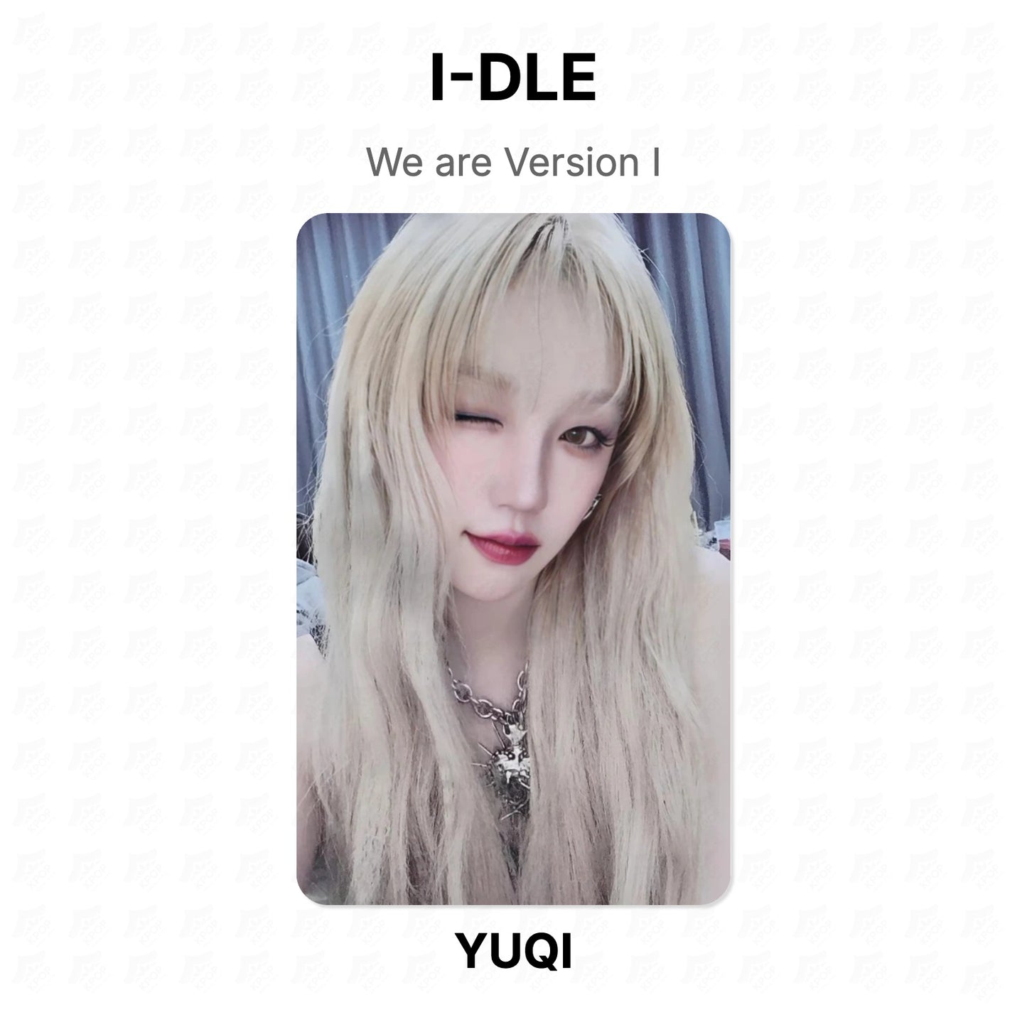 I-DLE We are Version I Official Photocard