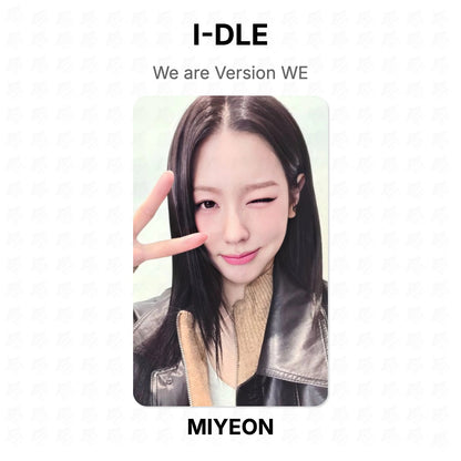 I-DLE We are Version WE Official Photocard