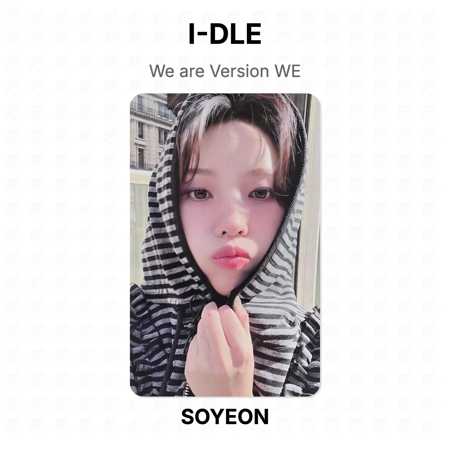 I-DLE We are Version WE Official Photocard
