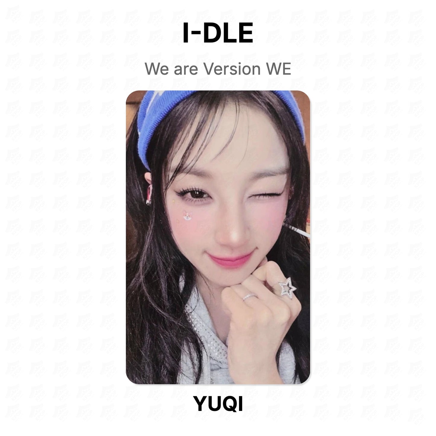 I-DLE We are Version WE Official Photocard
