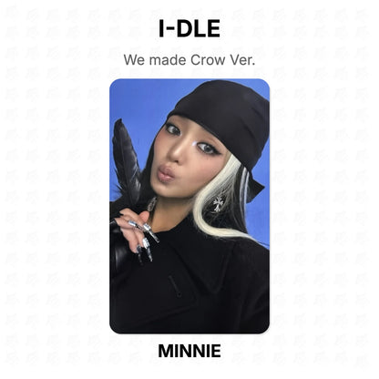 I-DLE We made Crow Ver. Official Photocard