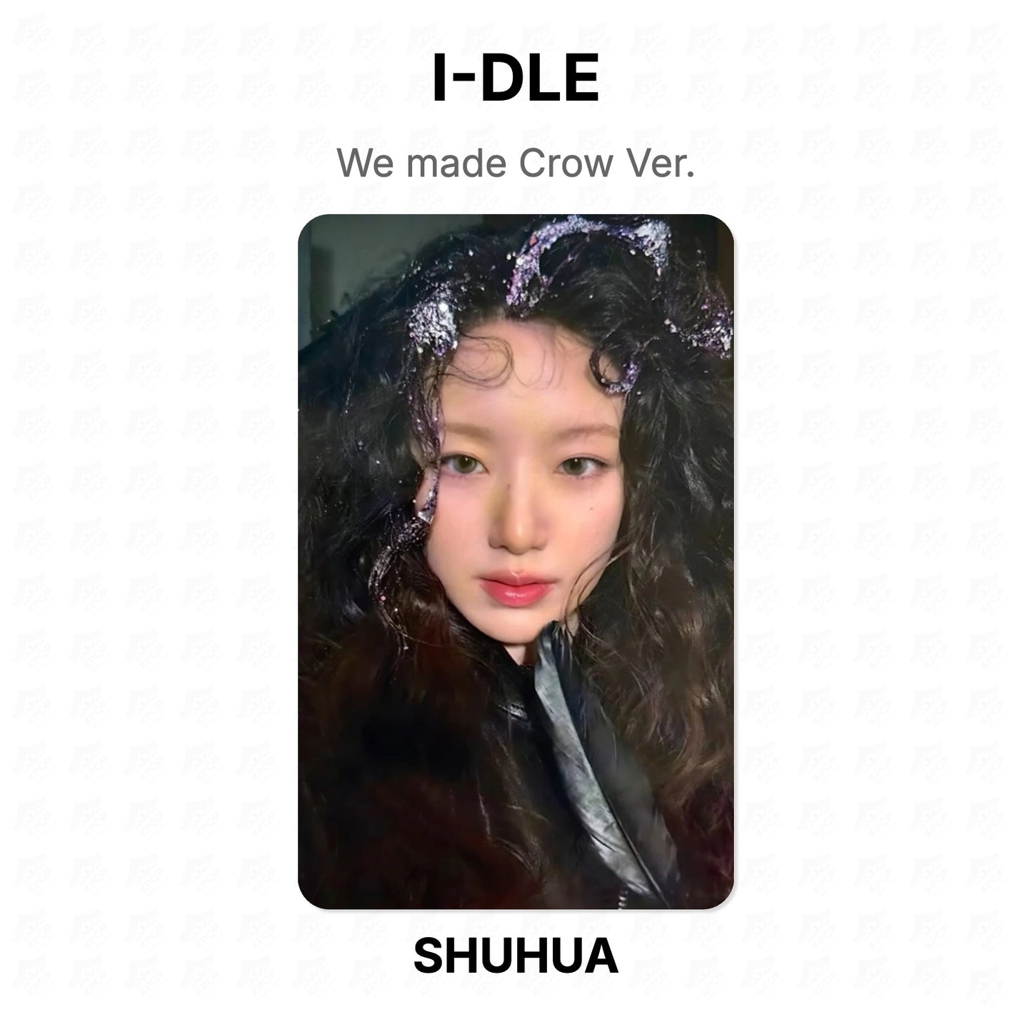 I-DLE We made Crow Ver. Official Photocard