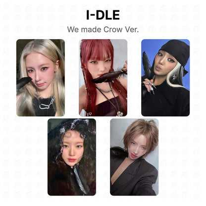 I-DLE We made Crow Ver. Official Photocard
