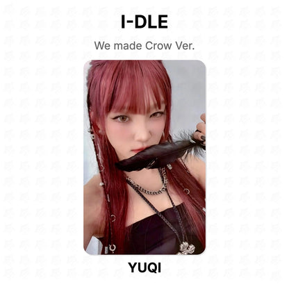 I-DLE We made Crow Ver. Official Photocard