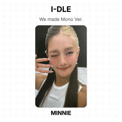I-DLE We made Mono Ver. Official Photocard