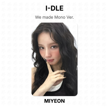 I-DLE We made Mono Ver. Official Photocard