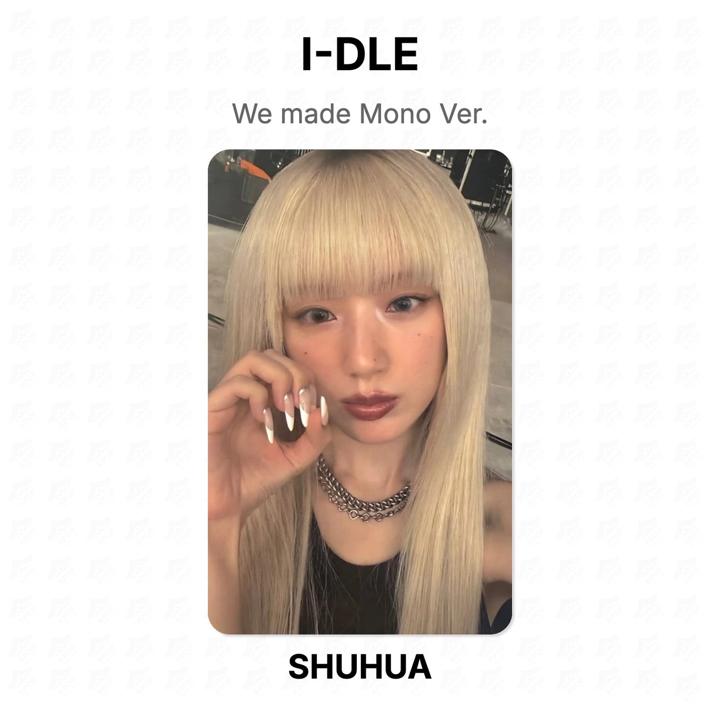 I-DLE We made Mono Ver. Official Photocard