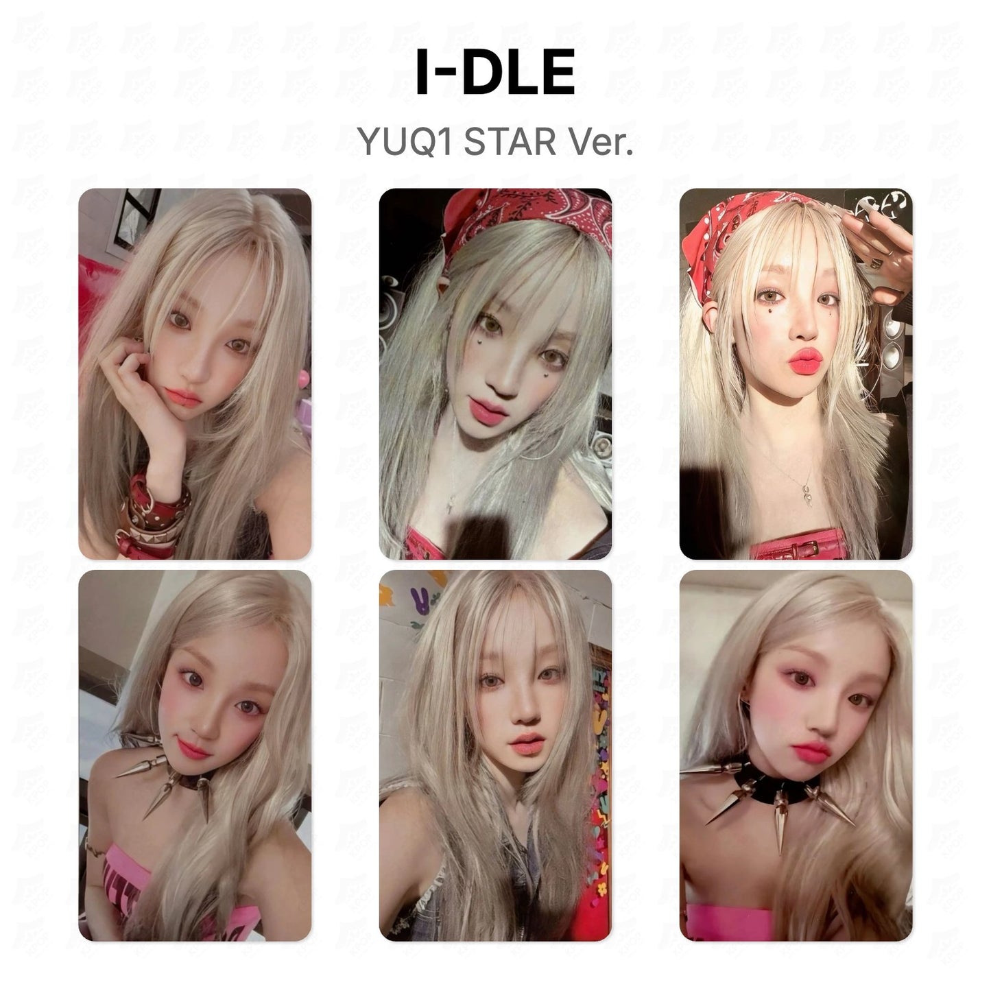 I-DLE YUQ1 STAR Ver. Official Photocard
