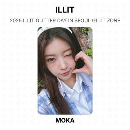 ILLIT 2025 ILLIT GLITTER DAY IN SEOUL GLLIT ZONE Official Photocard