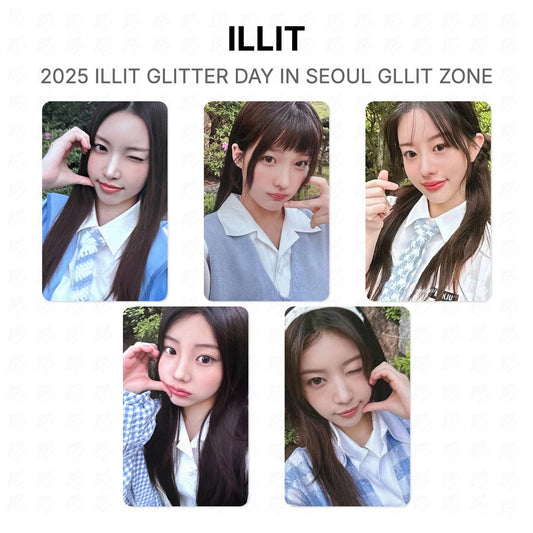 ILLIT 2025 ILLIT GLITTER DAY IN SEOUL GLLIT ZONE Official Photocard