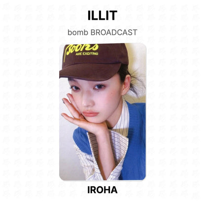 ILLIT bomb BROADCAST Official Photocard