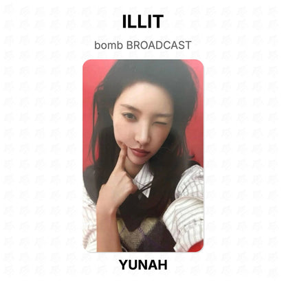 ILLIT bomb BROADCAST Official Photocard