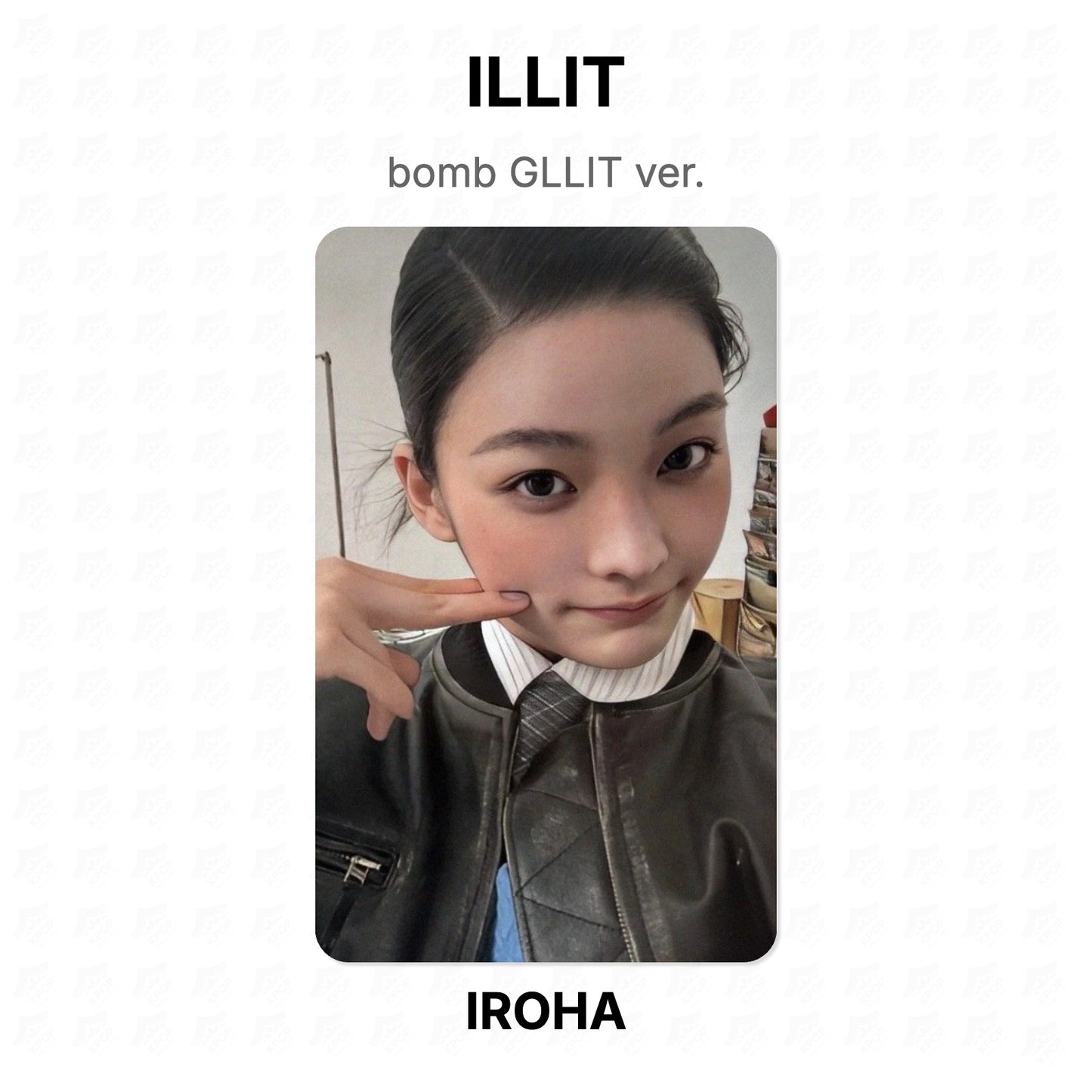 ILLIT bomb GLLIT ver. Official Photocard