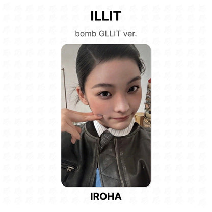 ILLIT bomb GLLIT ver. Official Photocard
