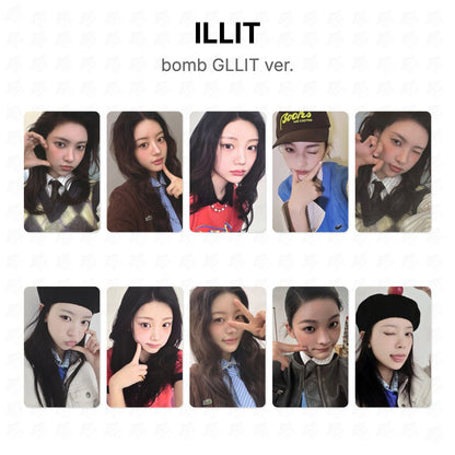 ILLIT bomb GLLIT ver. Official Photocard
