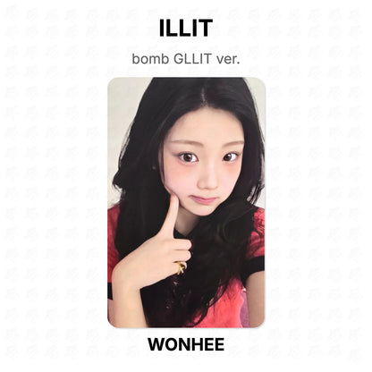 ILLIT bomb GLLIT ver. Official Photocard