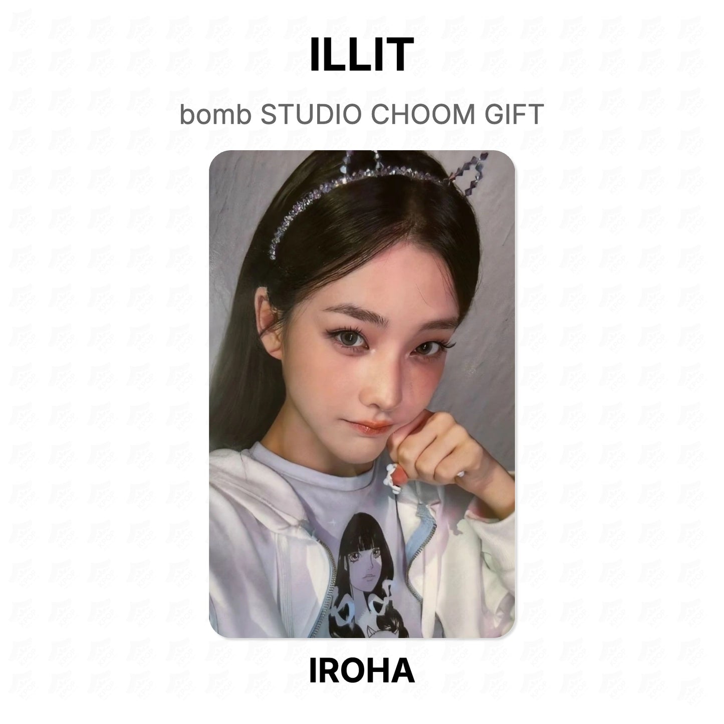 ILLIT bomb STUDIO CHOOM GIFT Official Photocard