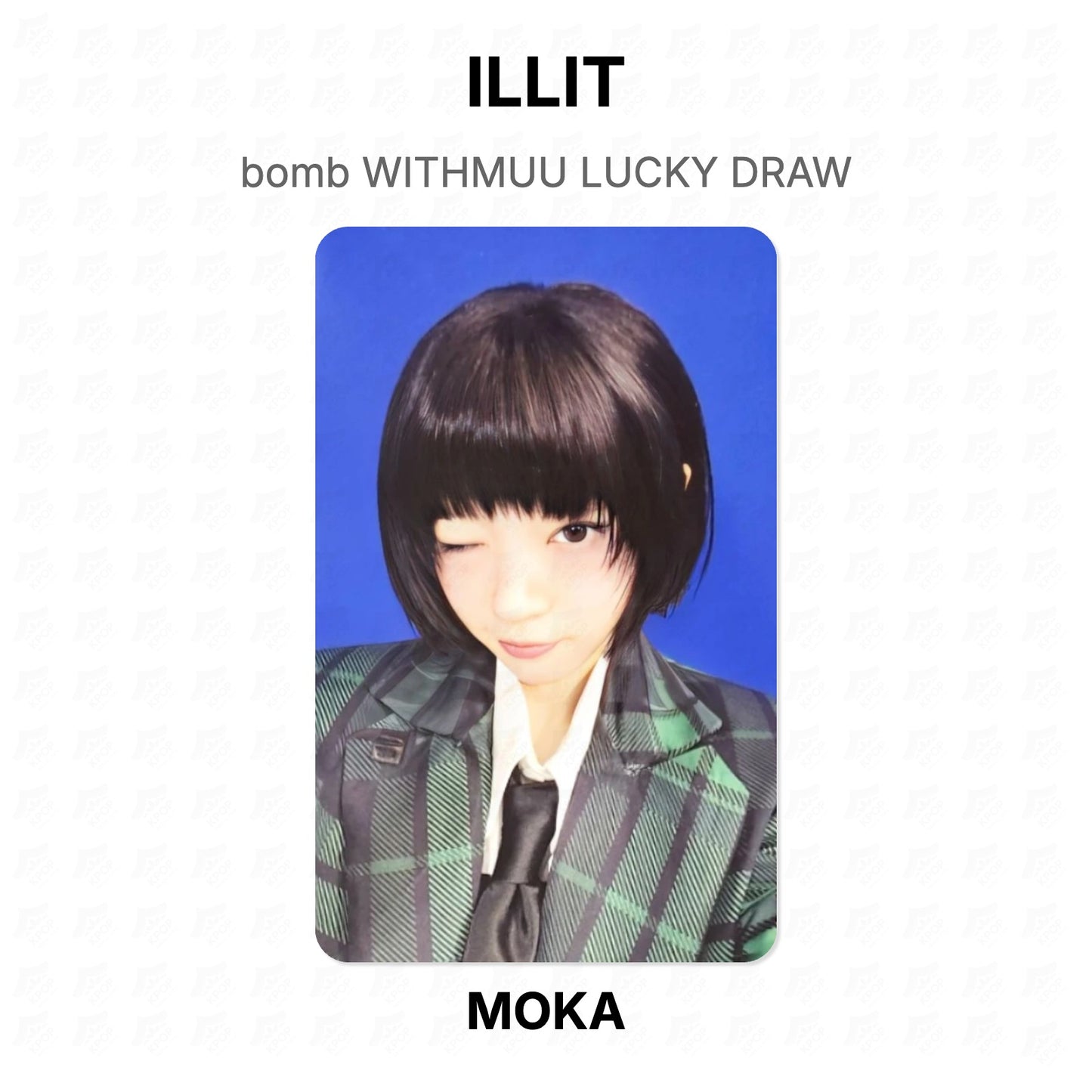 ILLIT bomb WITHMUU LUCKY DRAW Official Photocard