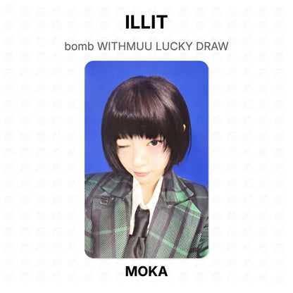 ILLIT bomb WITHMUU LUCKY DRAW Official Photocard