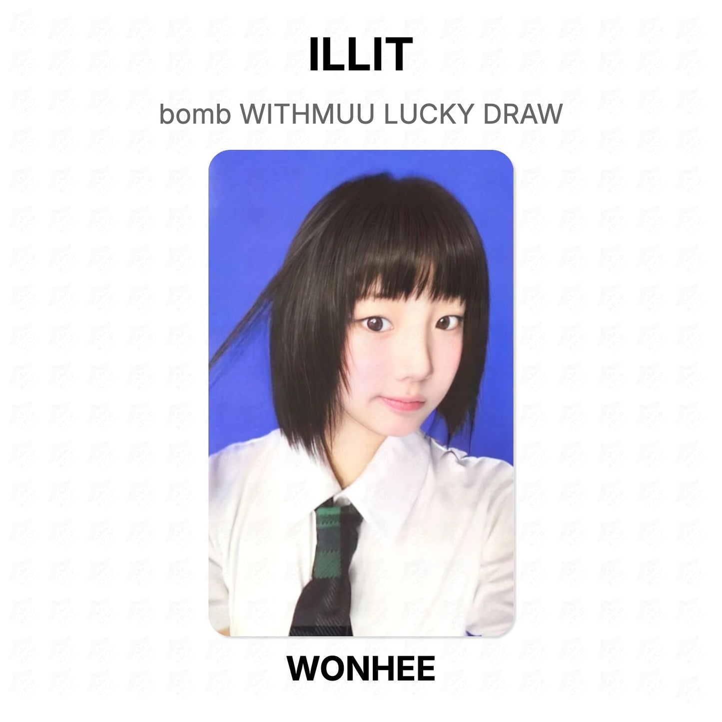 ILLIT bomb WITHMUU LUCKY DRAW Official Photocard