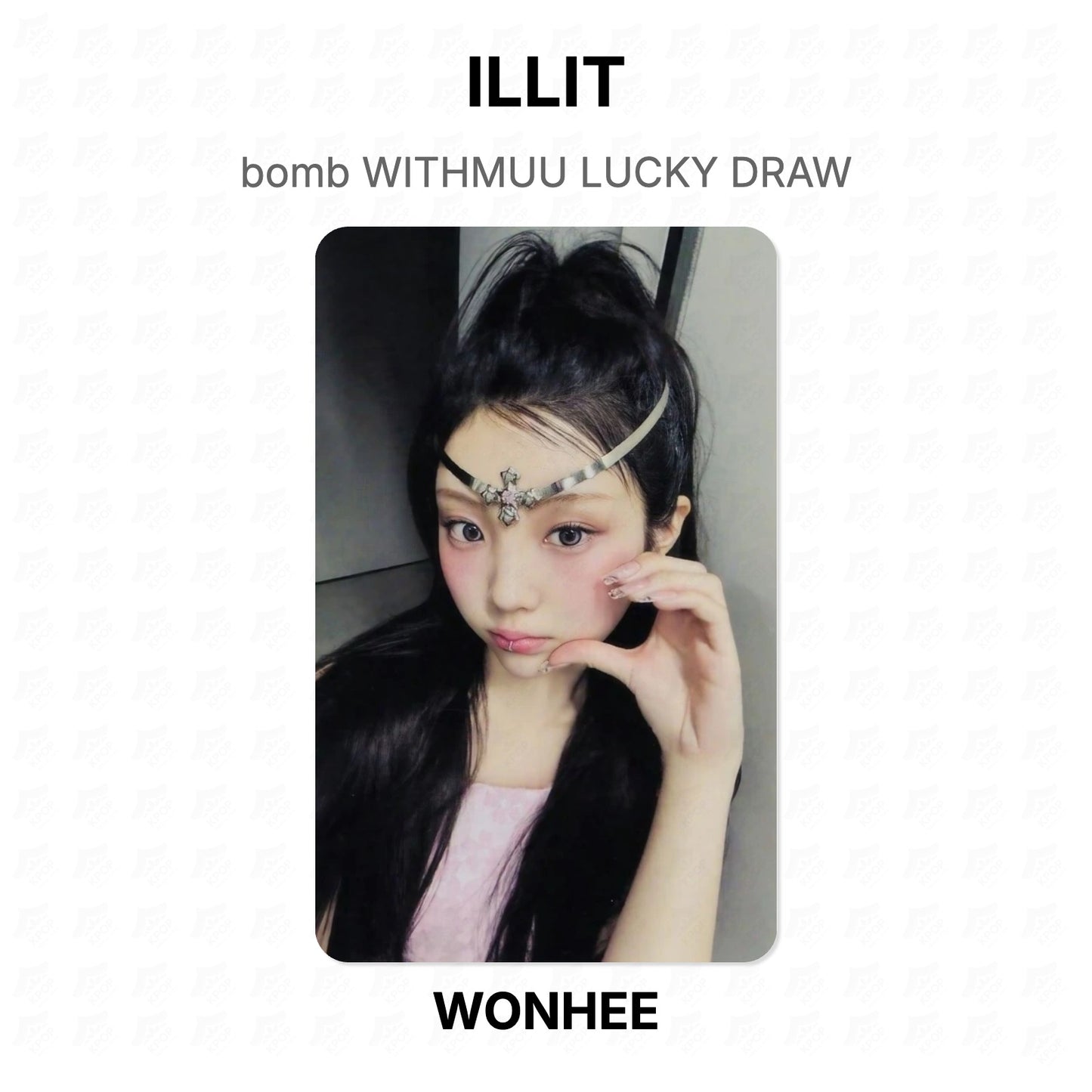 ILLIT bomb WITHMUU LUCKY DRAW Official Photocard