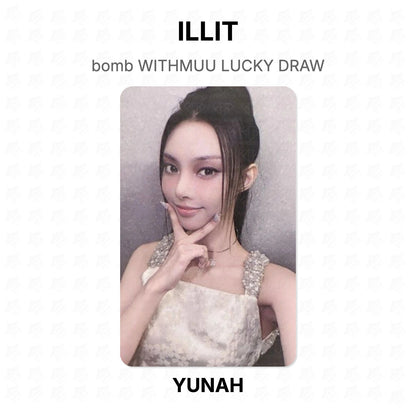 ILLIT bomb WITHMUU LUCKY DRAW Official Photocard
