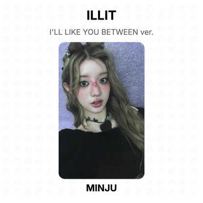 ILLIT I'LL LIKE YOU BETWEEN ver. Official Photocard