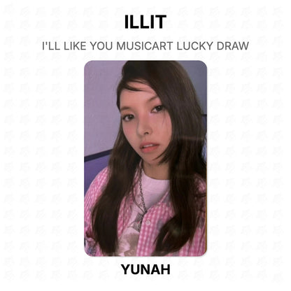 ILLIT I'LL LIKE YOU MUSICART LUCKY DRAW Official Photocard