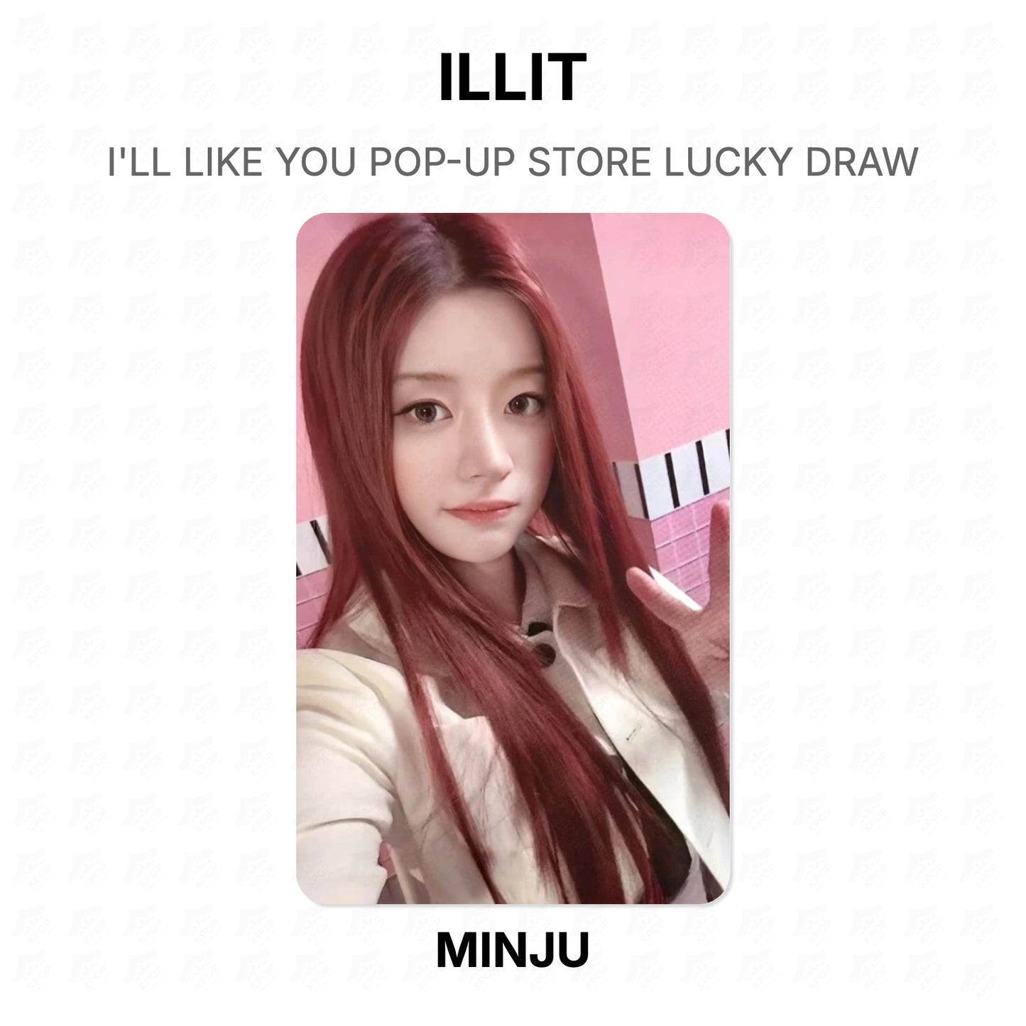 ILLIT I'LL LIKE YOU POP-UP STORE LUCKY DRAW Official Photocard