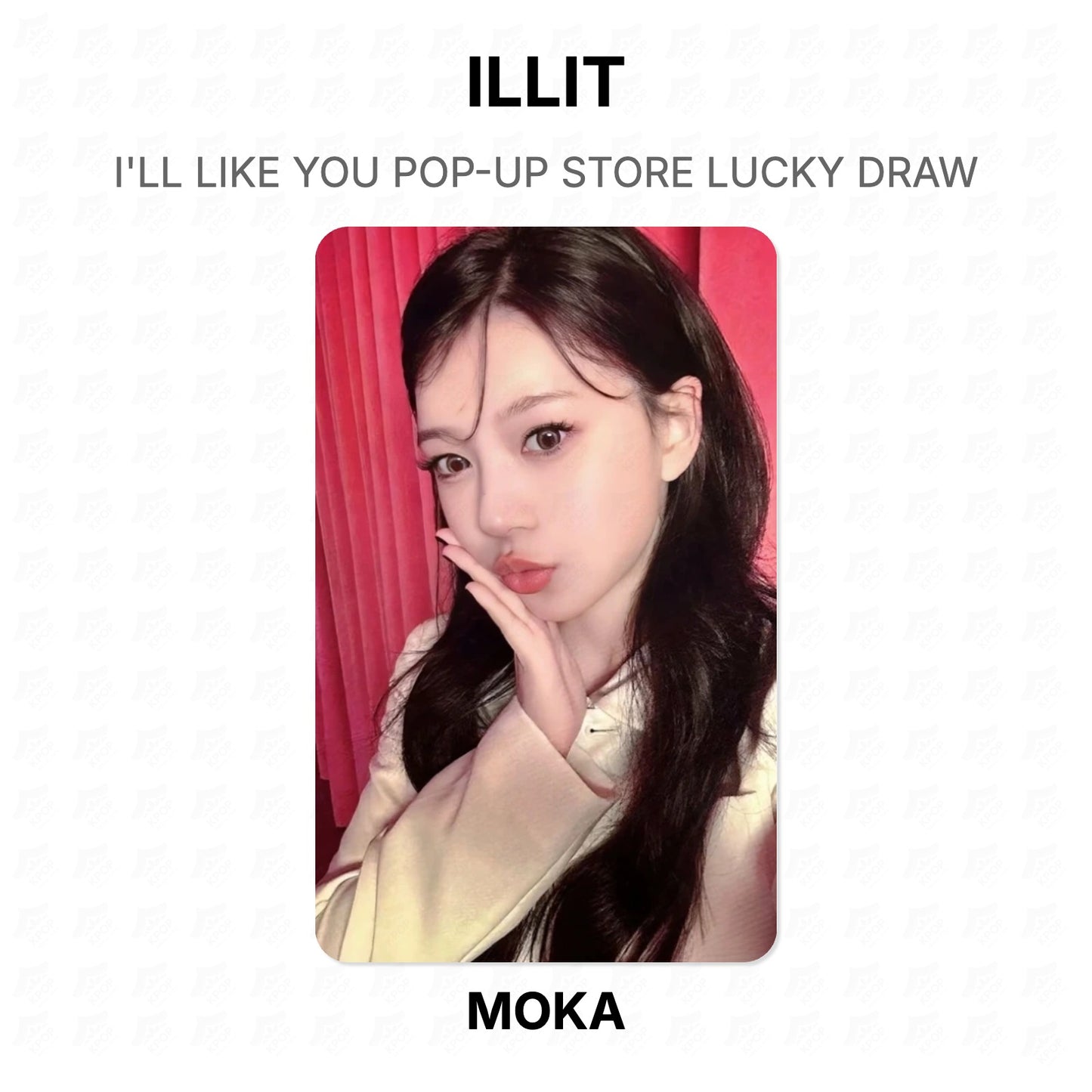 ILLIT I'LL LIKE YOU POP-UP STORE LUCKY DRAW Official Photocard