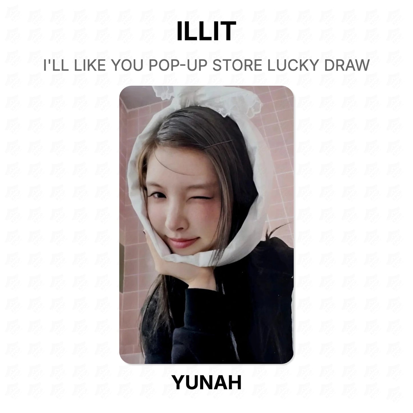 ILLIT I'LL LIKE YOU POP-UP STORE LUCKY DRAW Official Photocard