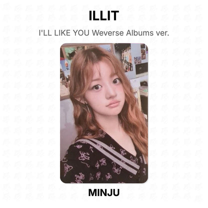 ILLIT I'LL LIKE YOU Weverse Albums ver. Official Photocard