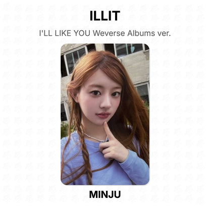 ILLIT I'LL LIKE YOU Weverse Albums ver. Official Photocard